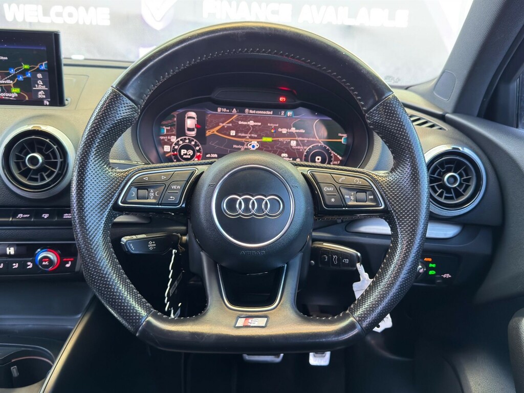 Audi S3 Hatchback 2.0 Tfsi Black Edition Sportback S Troni Grey #51