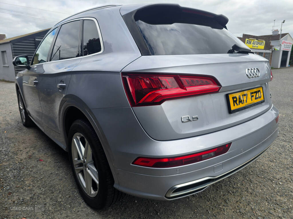 Audi Q5 2.0 Tdi Quattro S Line S Tronic Silver #3
