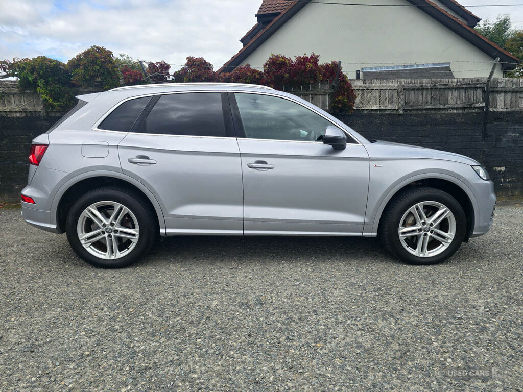 Audi Q5 2.0 Tdi Quattro S Line S Tronic Silver #2