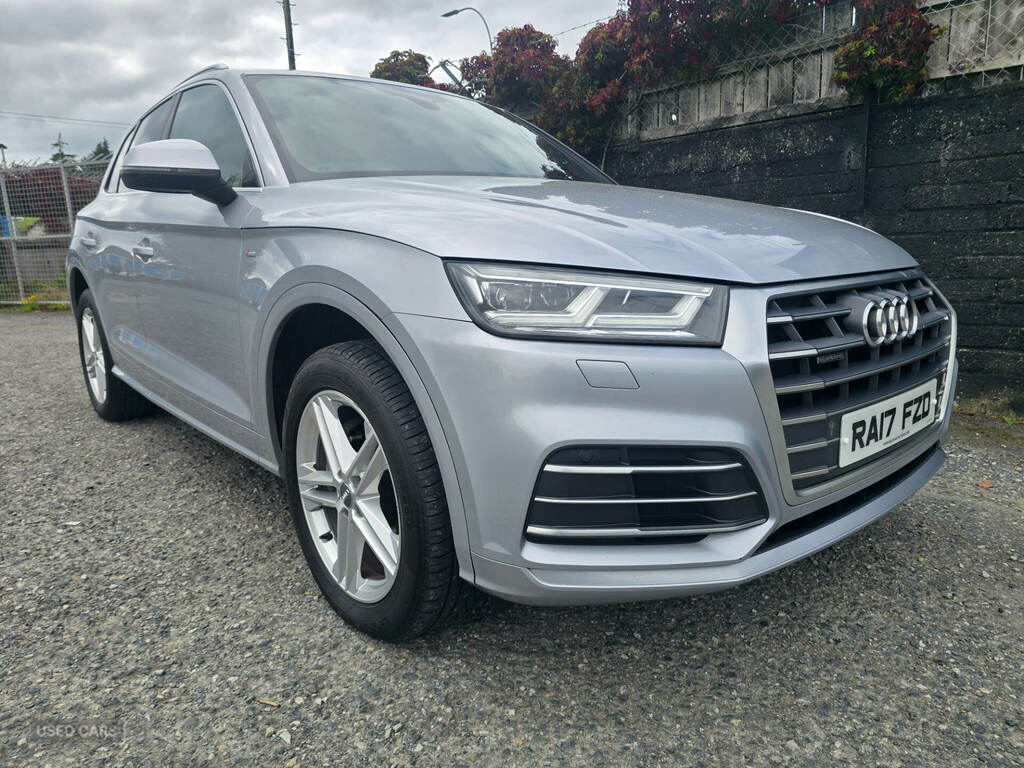 Audi Q5 2.0 Tdi Quattro S Line S Tronic Silver