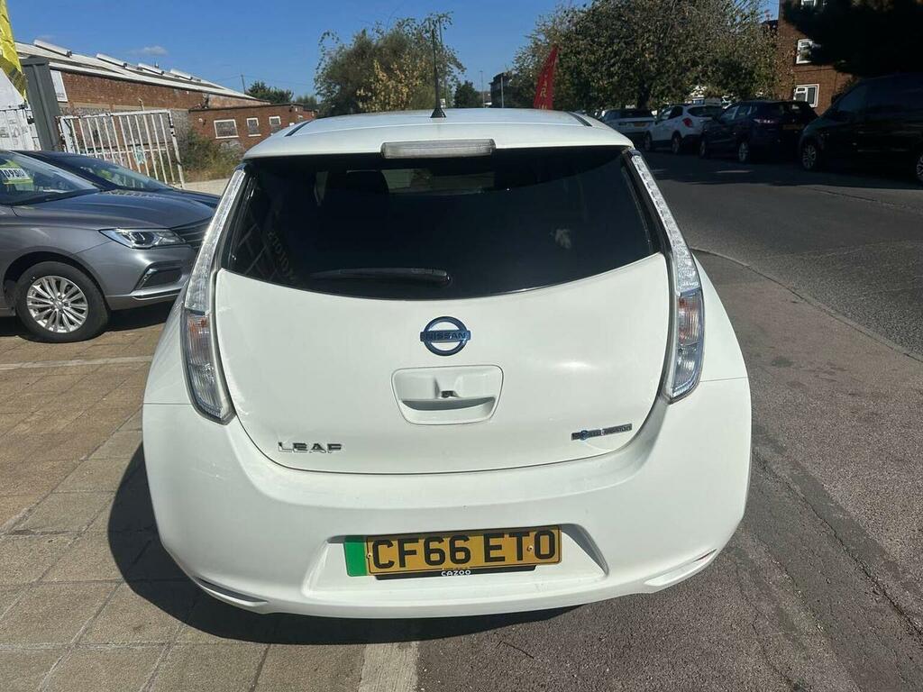 Nissan Leaf Hatchback 30Kwh Tekna 201766 CF66ETO White #5