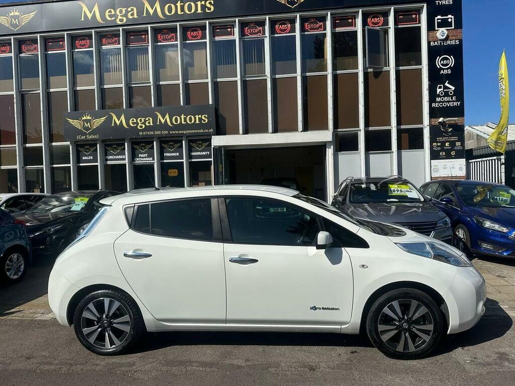 Nissan Leaf Hatchback 30Kwh Tekna 201766 CF66ETO White #3