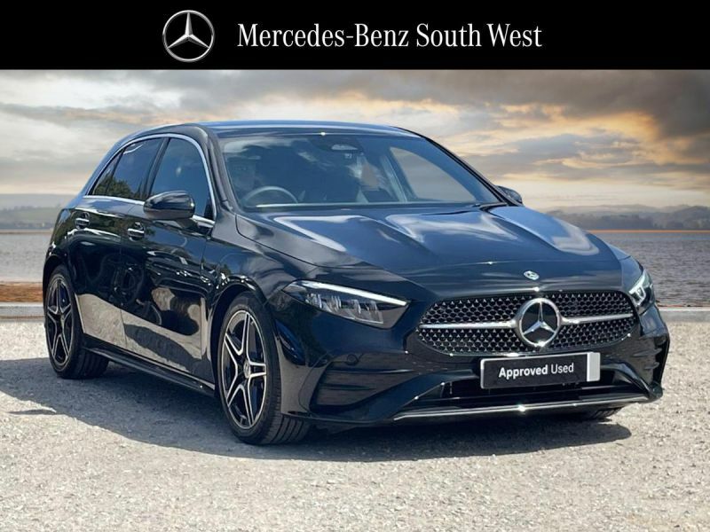 Mercedes-Benz A Class Hatchback White #1