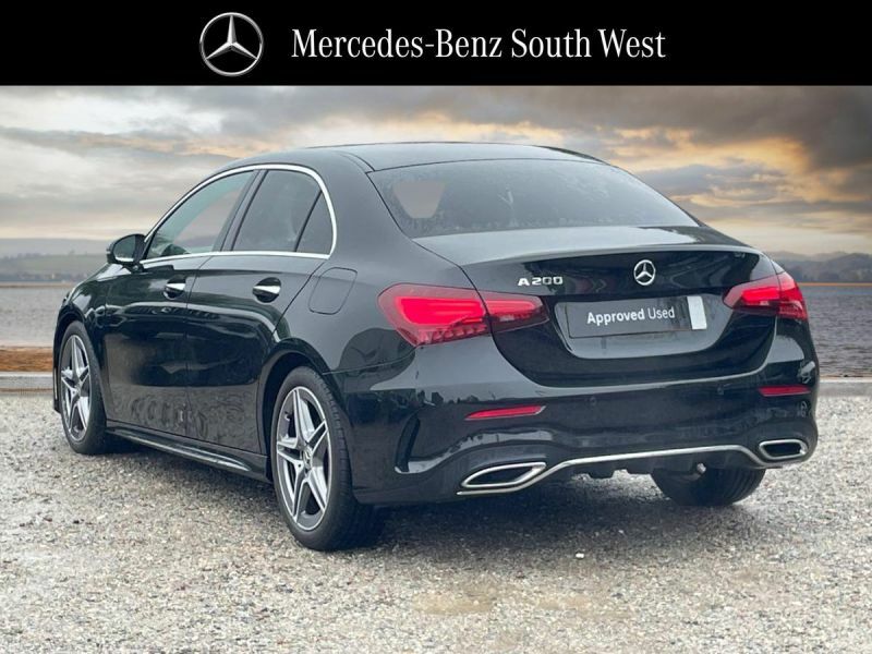 Mercedes-Benz A Class Saloon WG24VXH Black #2