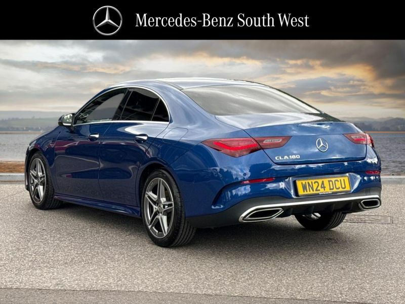 Mercedes-Benz CLA Class Saloon WN24DCU Blue #2