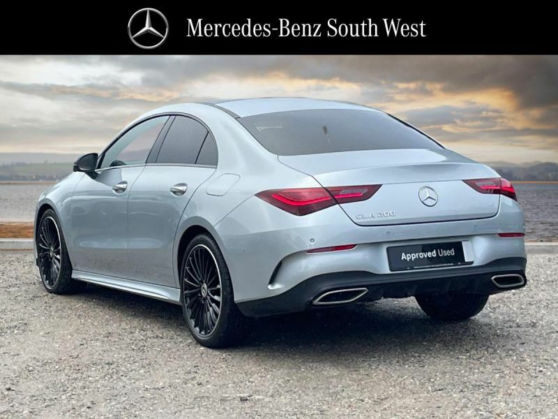 Mercedes-Benz CLA Class Saloon Silver #2