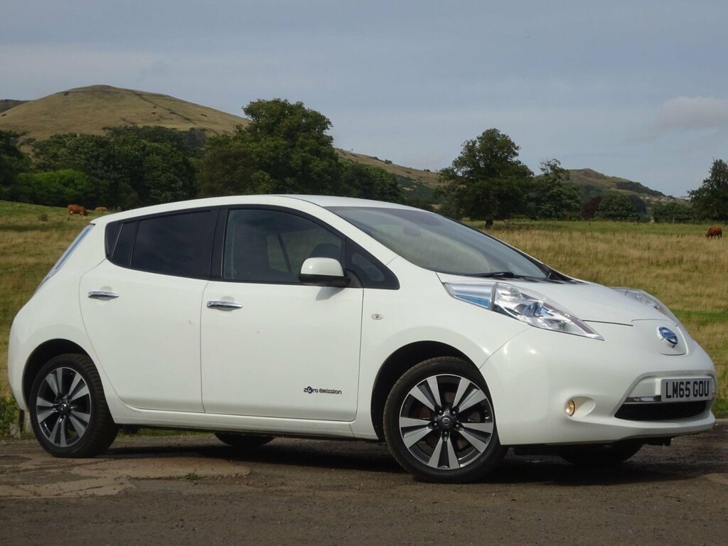 Nissan Leaf 24Kwh Tekna White #2
