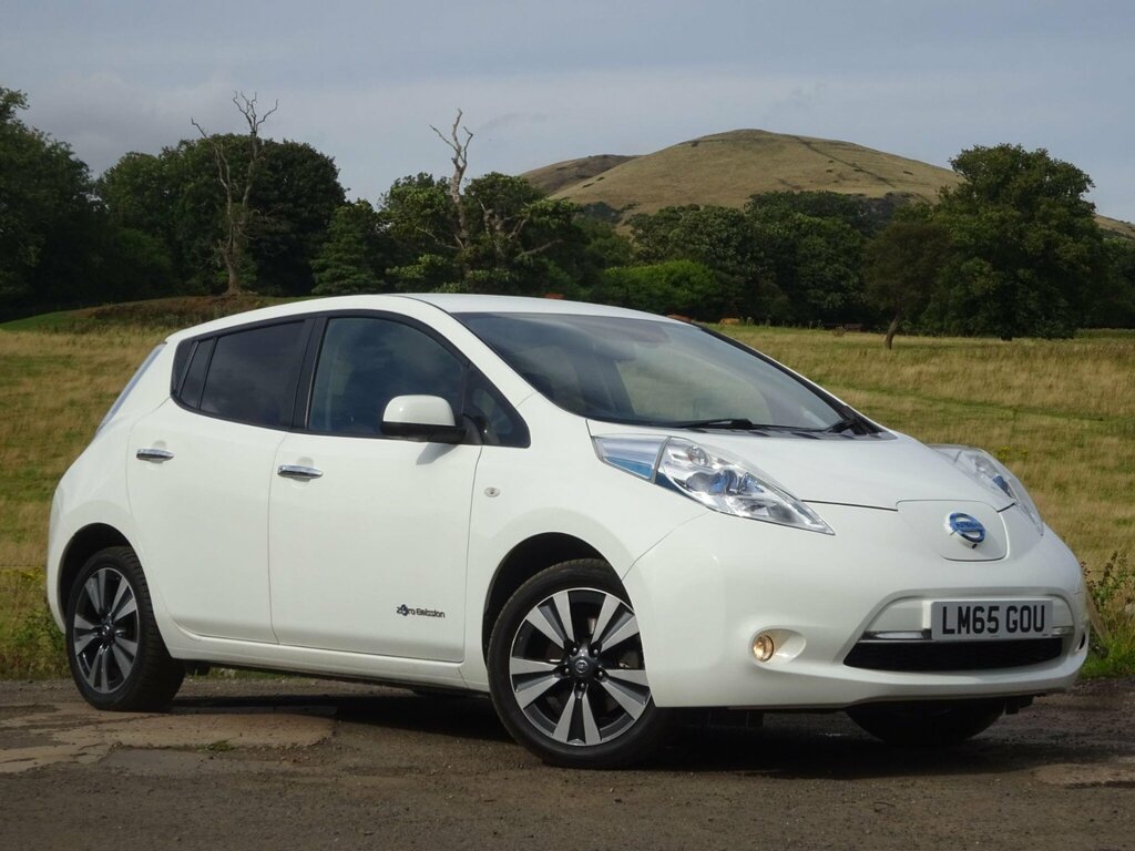 Nissan Leaf 24Kwh Tekna White