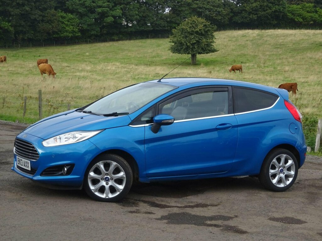 Ford Fiesta 1.6 Tdci Titanium X Euro 5 Blue #4