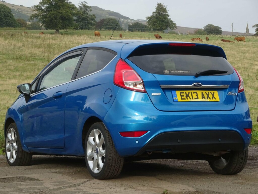 Ford Fiesta 1.6 Tdci Titanium X Euro 5 Blue #3