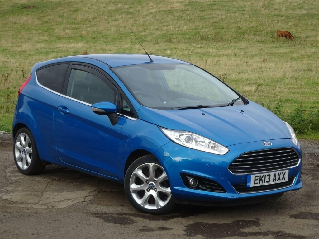 Ford Fiesta 1.6 Tdci Titanium X Euro 5 Blue #5