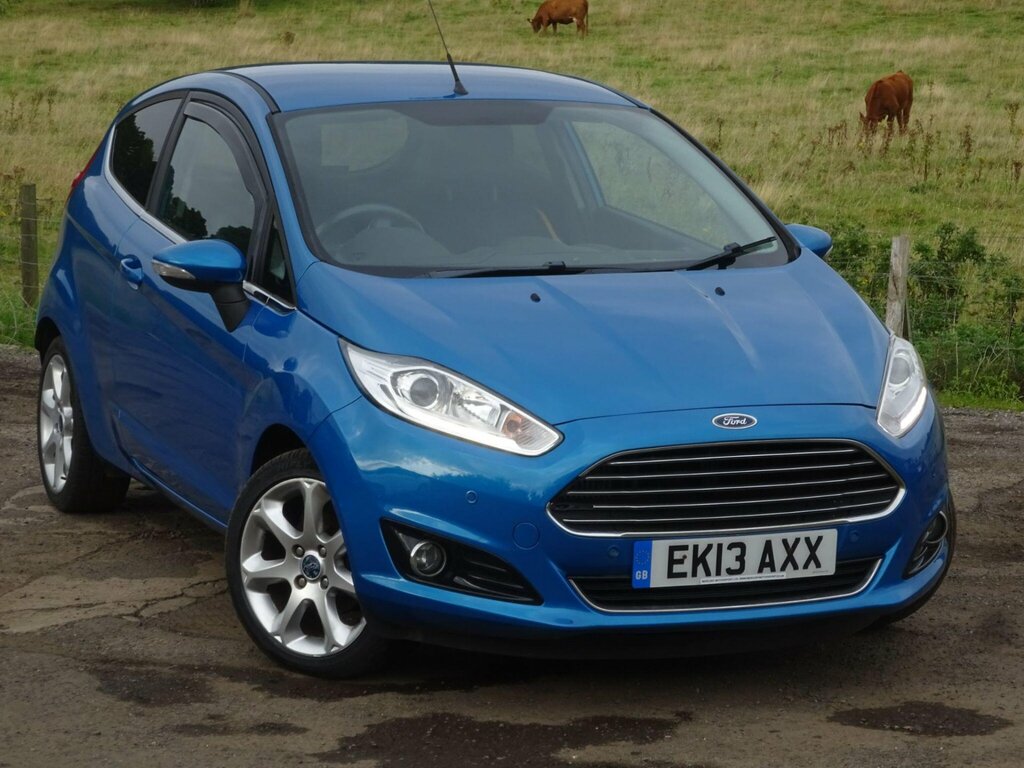 Ford Fiesta 1.6 Tdci Titanium X Euro 5 Blue #6