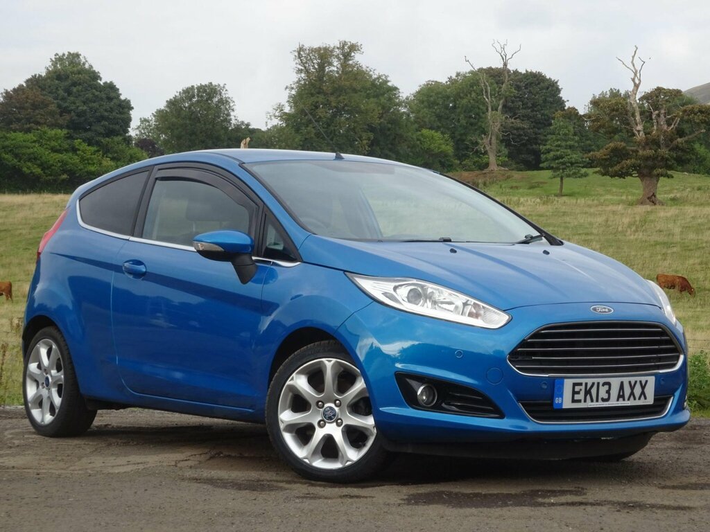 Ford Fiesta 1.6 Tdci Titanium X Euro 5 Blue
