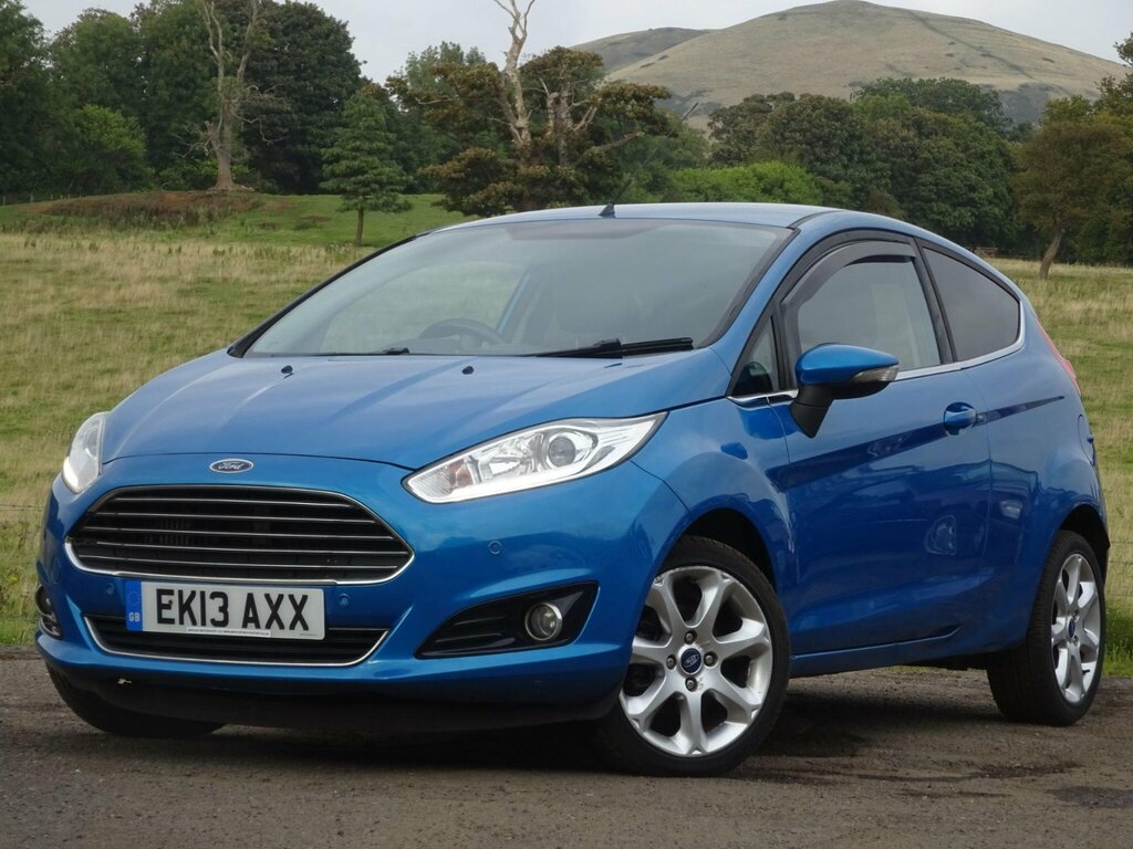 Ford Fiesta 1.6 Tdci Titanium X Euro 5 Blue #2