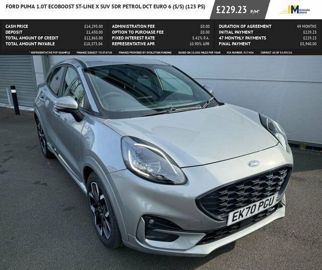 Ford Puma 1.0T Ecoboost St-line X Suv Dct Euro 6 Silver #2