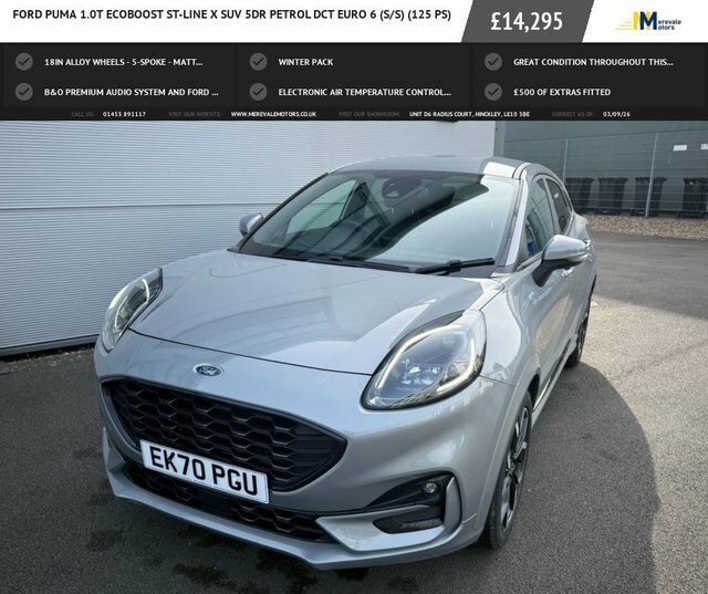 Ford Puma 1.0T Ecoboost St-line X Suv Dct Euro 6 Silver