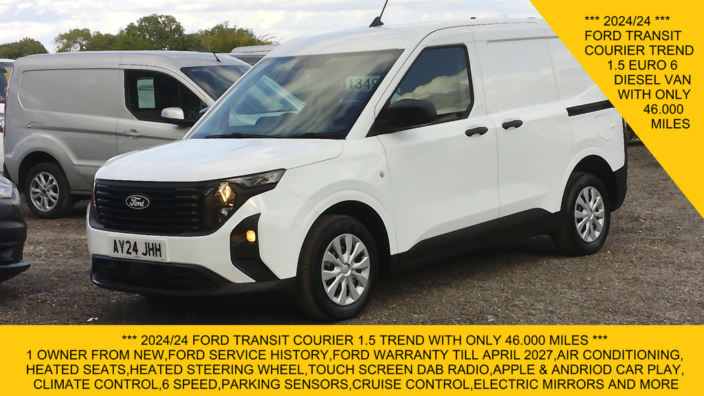 Ford Transit Courier Trend 1.5 Only 46.000 Miles,air Conditionin