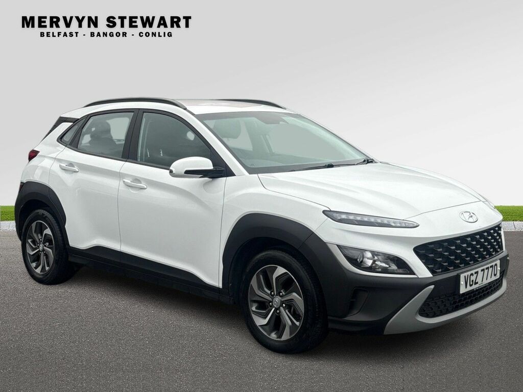 Hyundai Kona Se Connect Gdi Hev S-a White