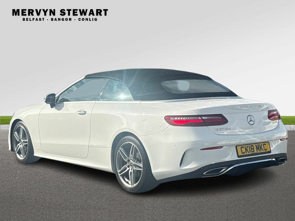 Mercedes-Benz E Class 220 D Amg Lin Prmium CK18MKC White #5