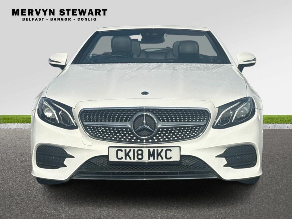 Mercedes-Benz E Class 220 D Amg Lin Prmium CK18MKC White #2