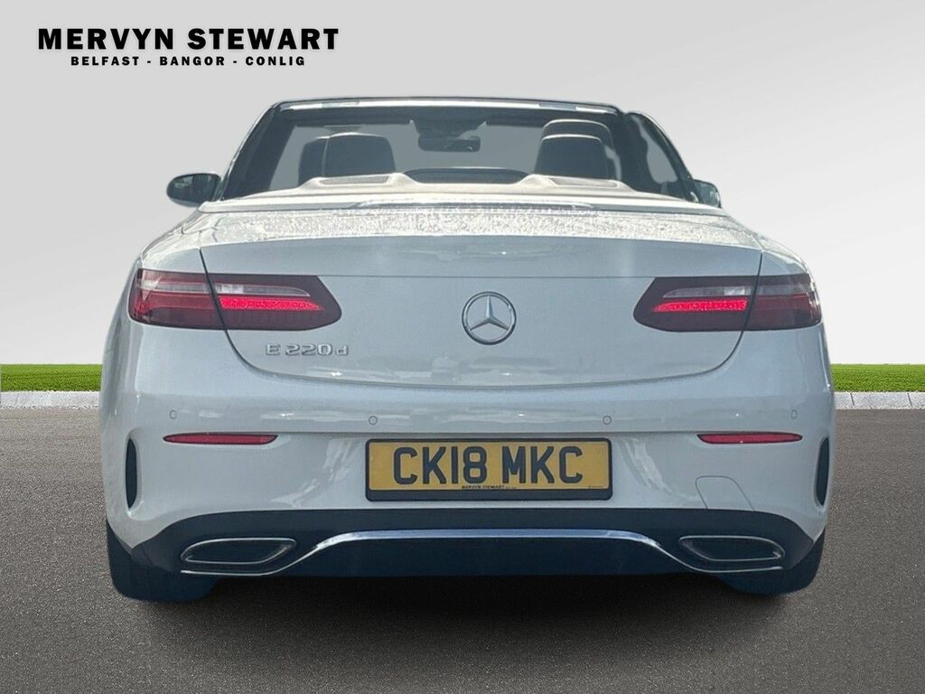 Mercedes-Benz E Class 220 D Amg Lin Prmium CK18MKC White #6