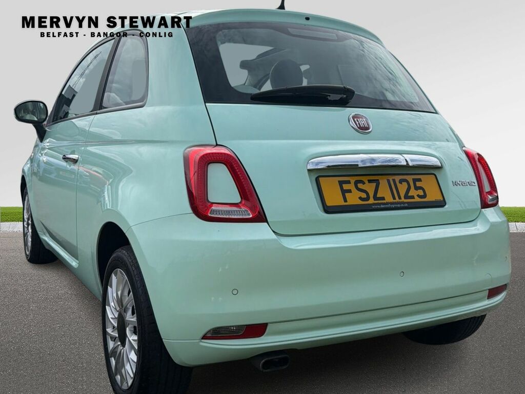 Fiat 500 Lounge Mhev Green #4