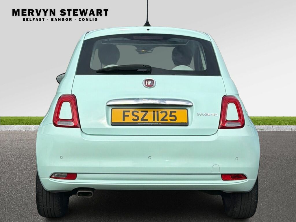 Fiat 500 Lounge Mhev Green #5