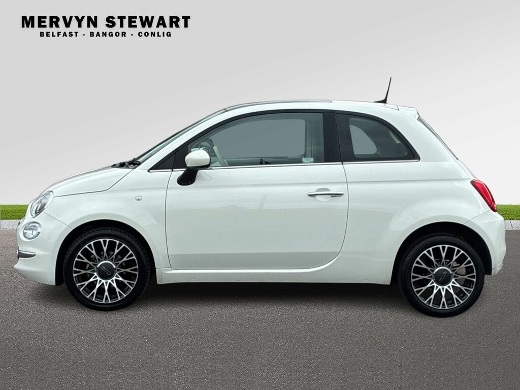 Fiat 500 Top Mhev White #5