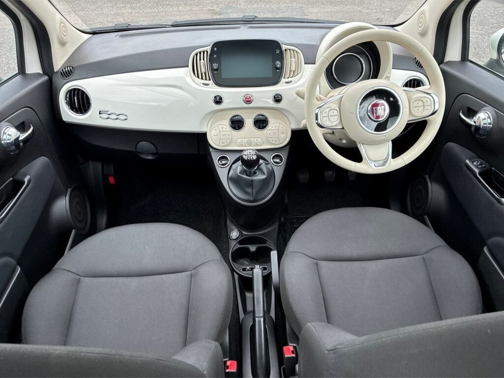 Fiat 500 Top Mhev White #2