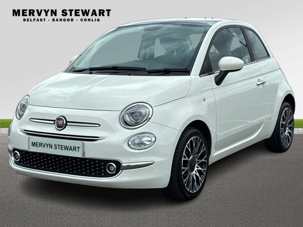 Fiat 500 Top Mhev White #4