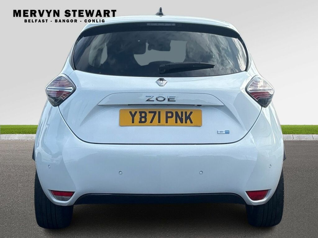 Renault Zoe Gt Ed Rapid Charge Ev 50 White #6