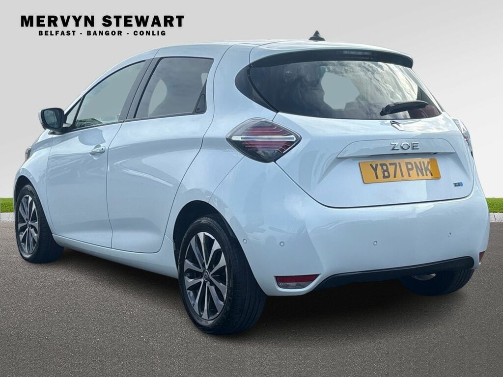 Renault Zoe Gt Ed Rapid Charge Ev 50 White #5