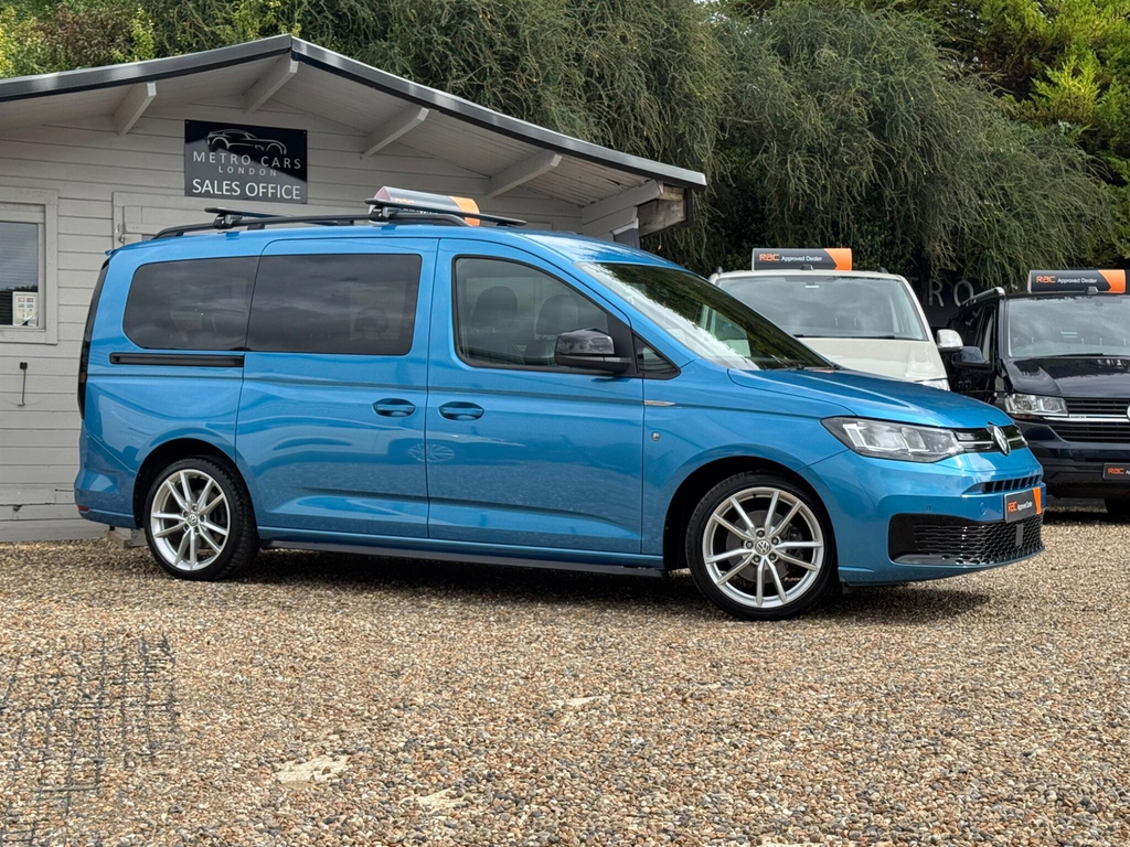 Volkswagen Caddy Mpv Blue #3