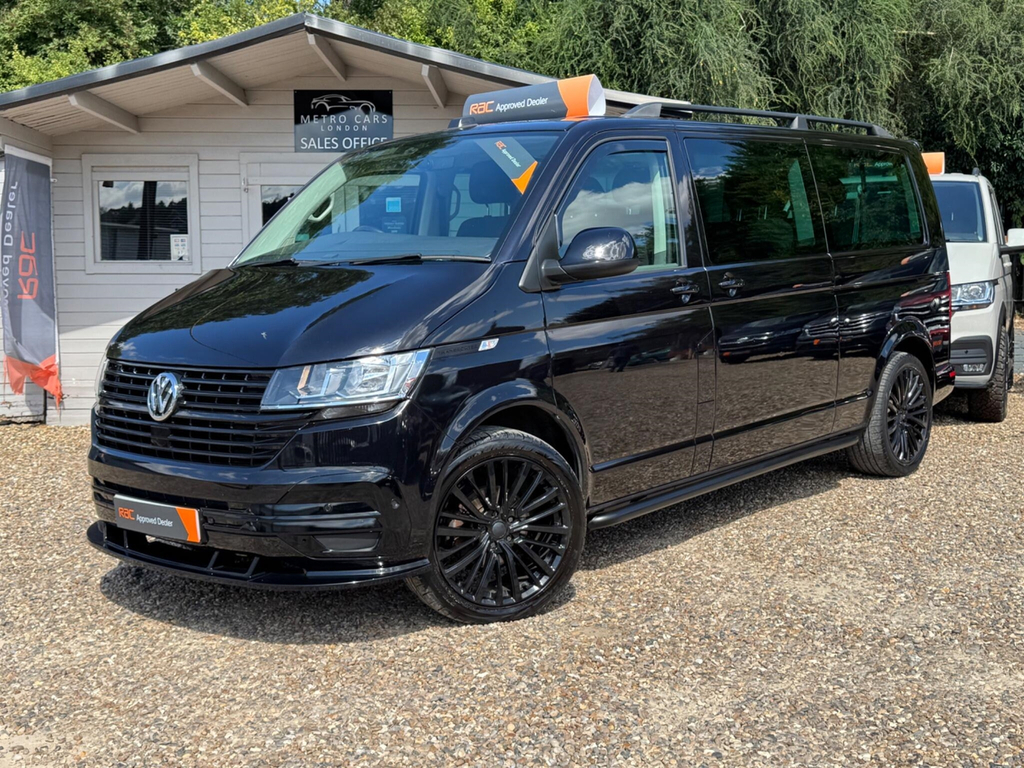 Volkswagen Transporter Shuttle 2.0 Shuttle Tdi Se Dsg Lwb Euro 6 Ss Black #2
