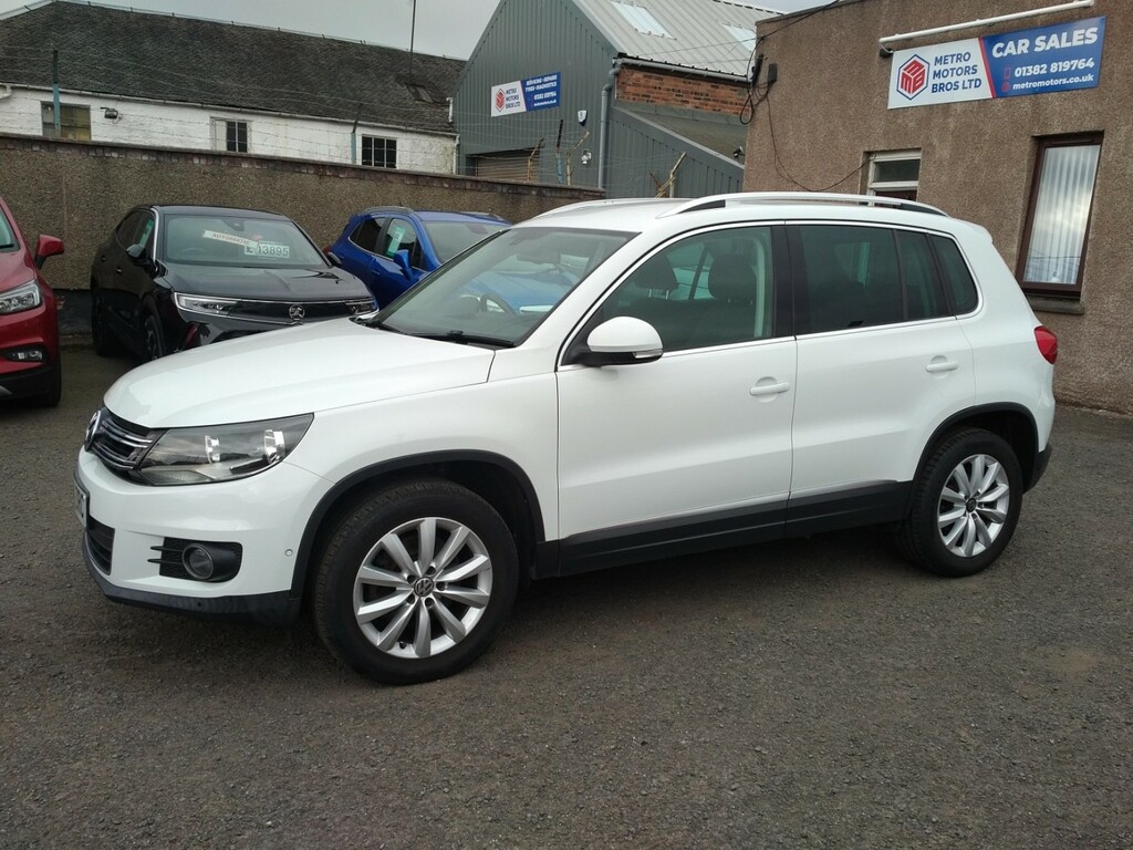 Volkswagen Tiguan 2.0 Tdi Bluemotion Tech Match White #2