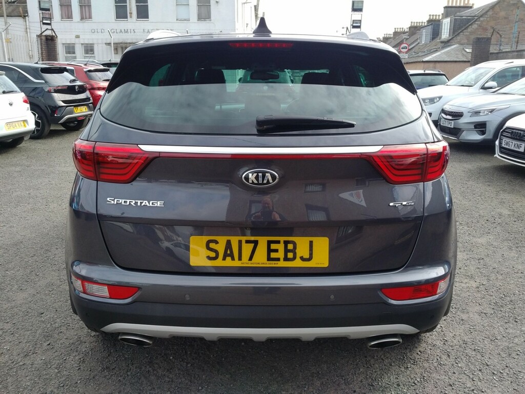 Kia Sportage 2.0 Crdi Gt-line Silver #6