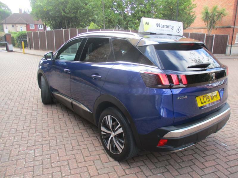 Peugeot 3008 1.2 Puretech Gt Line Premium Satnav Bluetooth Blue #6