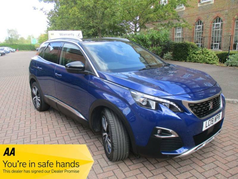 Peugeot 3008 1.2 Puretech Gt Line Premium Satnav Bluetooth Blue