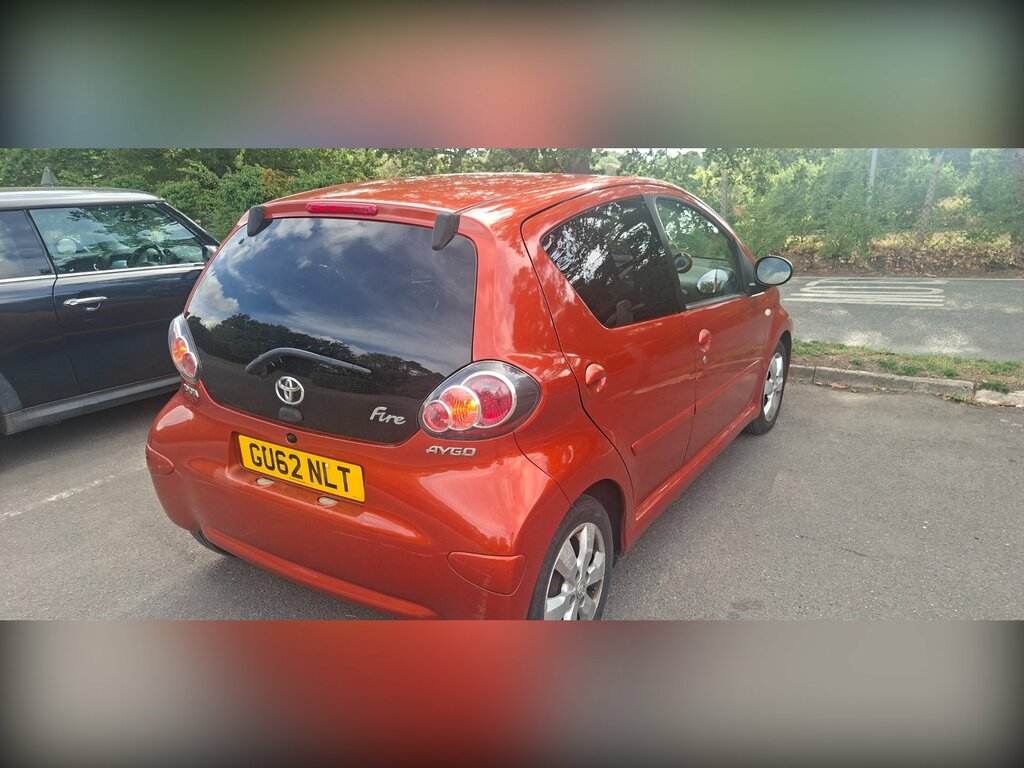 Toyota Aygo 1.0 Vvt-i Fire Hatchback Euro 5 Orange #6