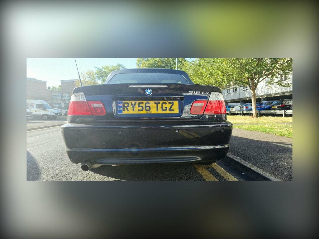 BMW 3 Series 2.0 318Ci 318 M Sport Convertible Blue #2