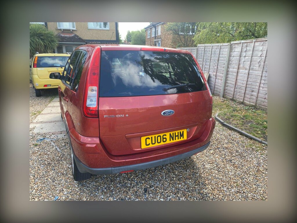 Ford Fusion 1.4 Plus Red #6