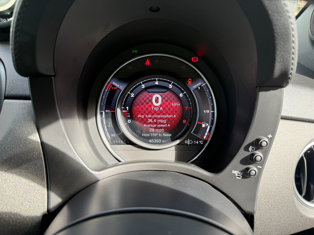 Abarth 595 1.4 T-jet 145 17 Alloys Nav Red #19