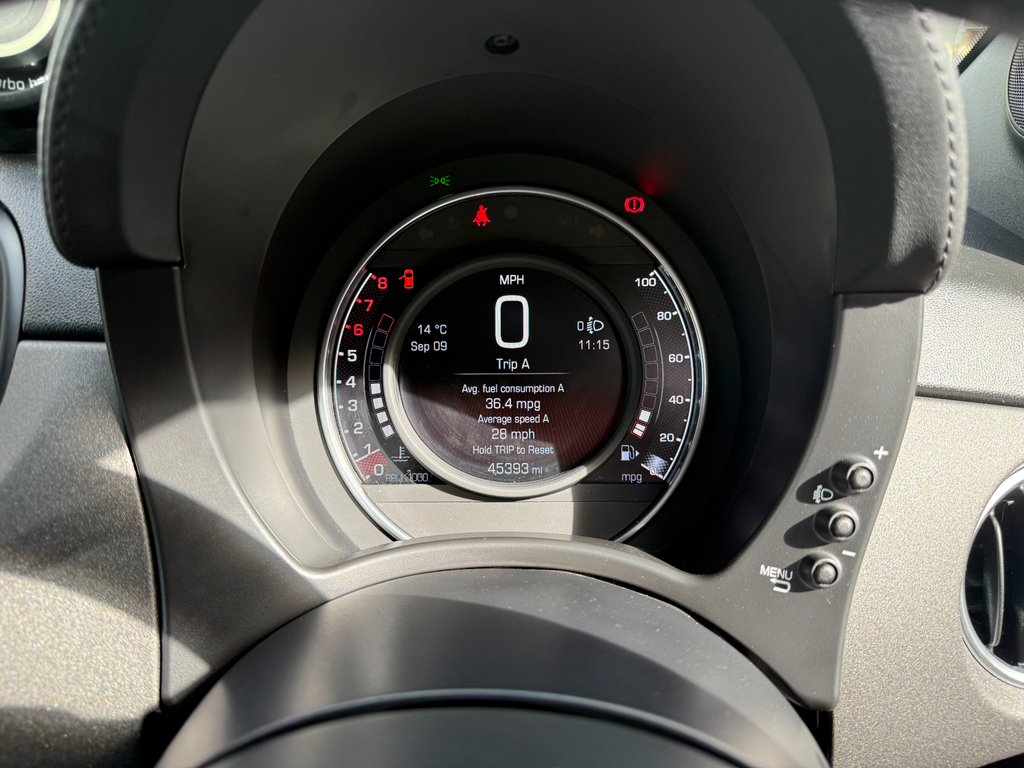 Abarth 595 1.4 T-jet 145 17 Alloys Nav Red #20