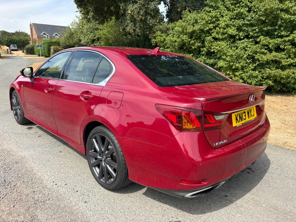 Lexus GS 2.5 250 V6 F Sport Euro 5 Red #4