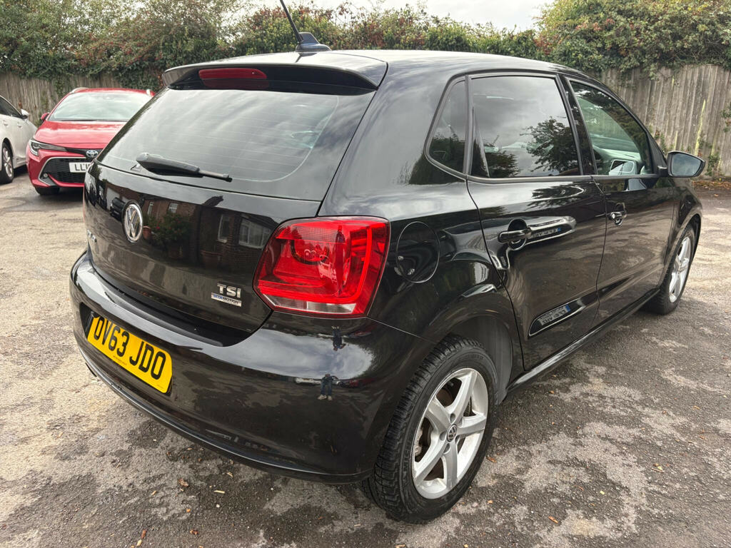 Volkswagen Polo 1.2 Tsi Bluemotion Tech Sel Dsg Euro 6 Ss Black #5