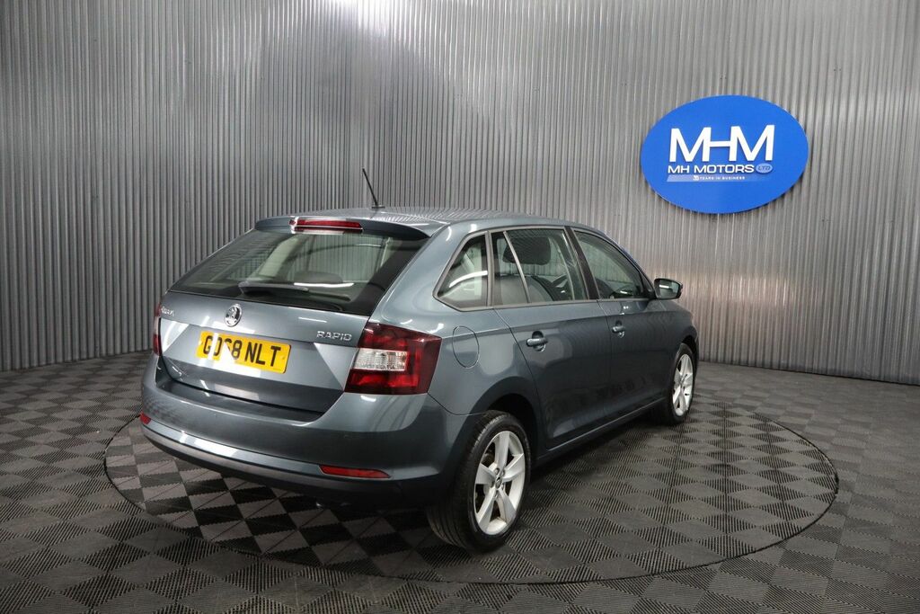 Skoda Rapid Spaceback 1.0 Tsi 110Ps Se Sport Dsg Spaceback 5-Dr Beige #18