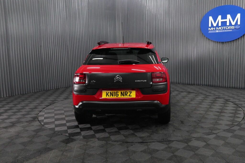 Citroen C4 Cactus Bluehdi Flair Hatchback Red #6