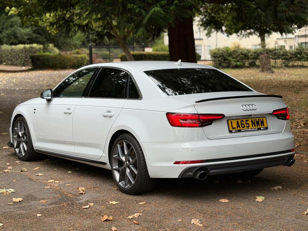 Audi A4 2.0 Tfsi S Line S Tronic Euro 6 Ss White #4