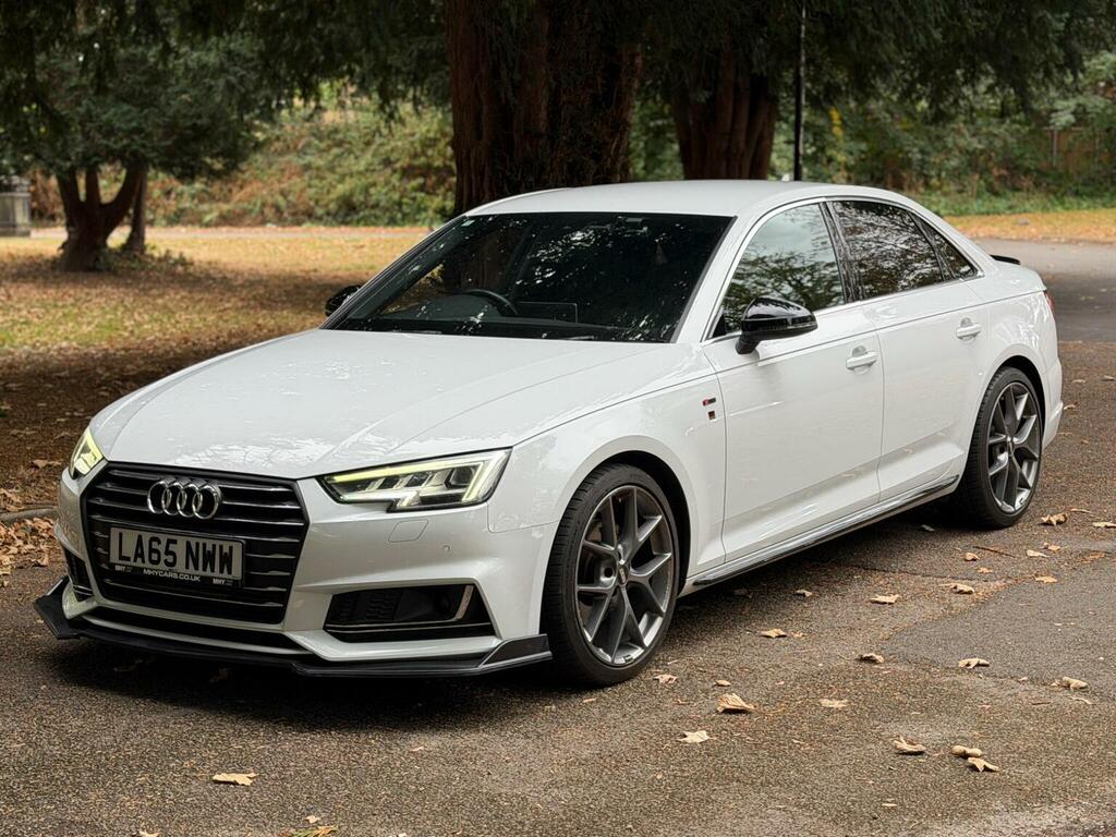 Audi A4 2.0 Tfsi S Line S Tronic Euro 6 Ss White #6