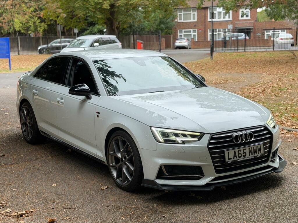 Audi A4 2.0 Tfsi S Line S Tronic Euro 6 Ss White #5